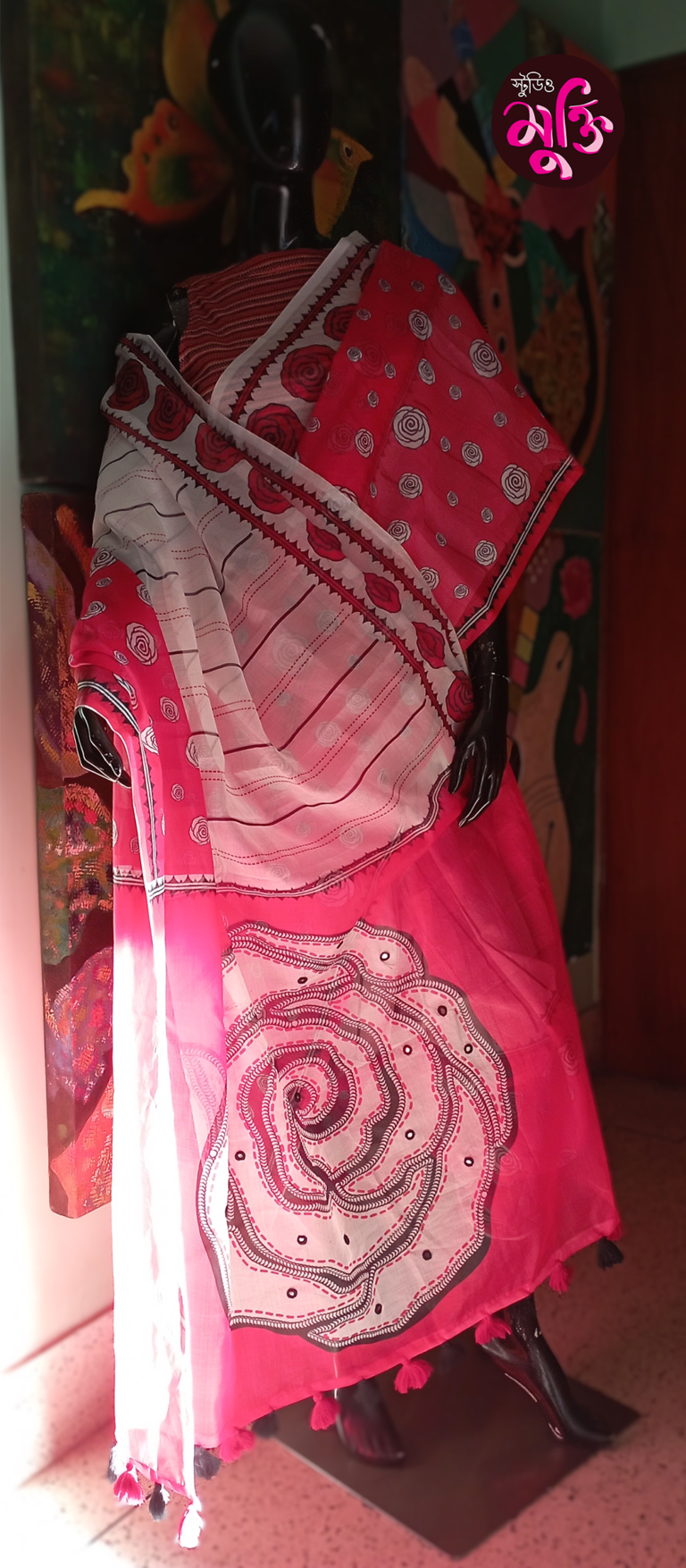 Saree : Hajari Golap হাজারী গোলাপ