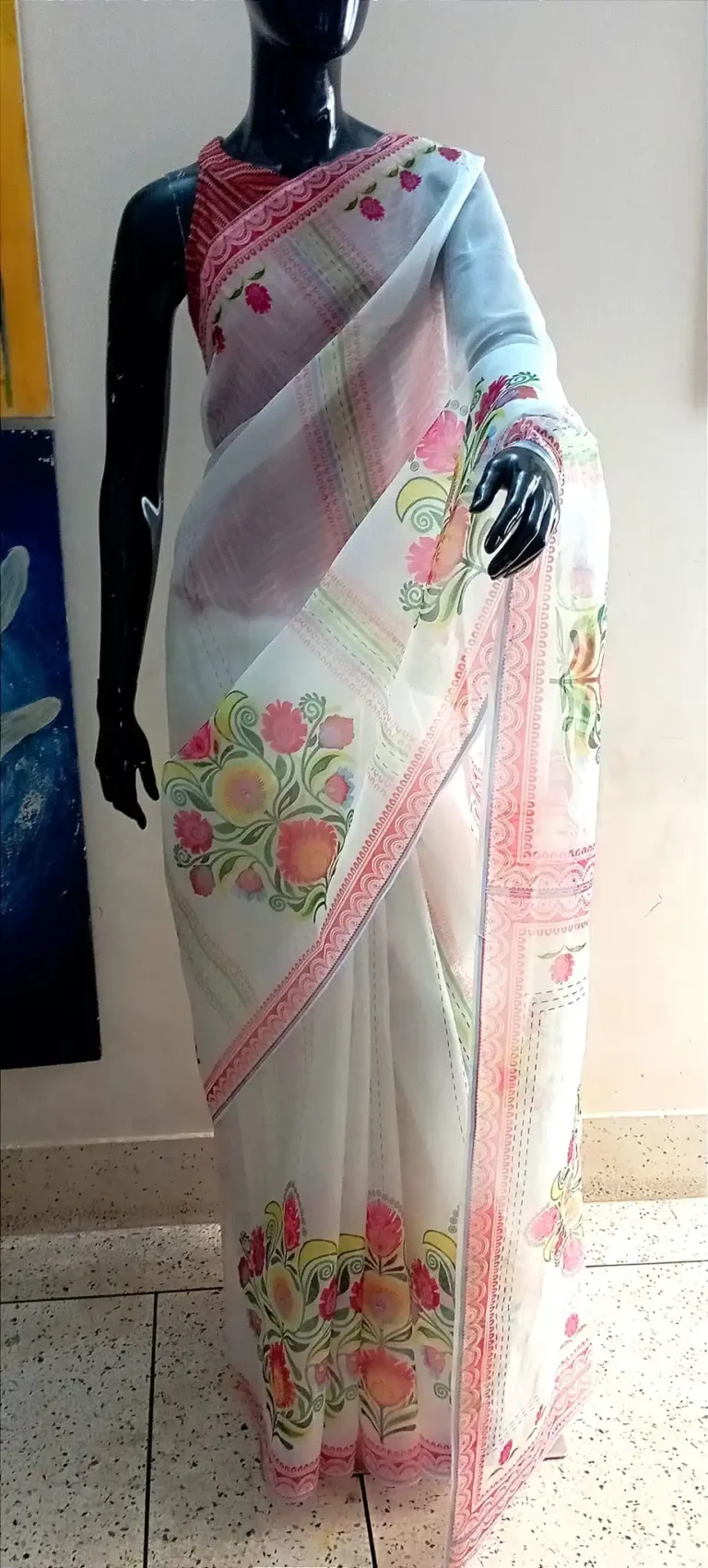 Saree: Shuvra (শুভ্রা)