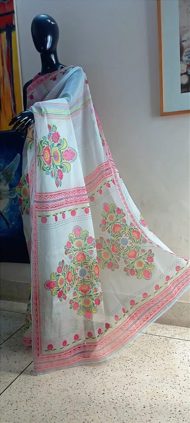 Saree: Shuvra (শুভ্রা)