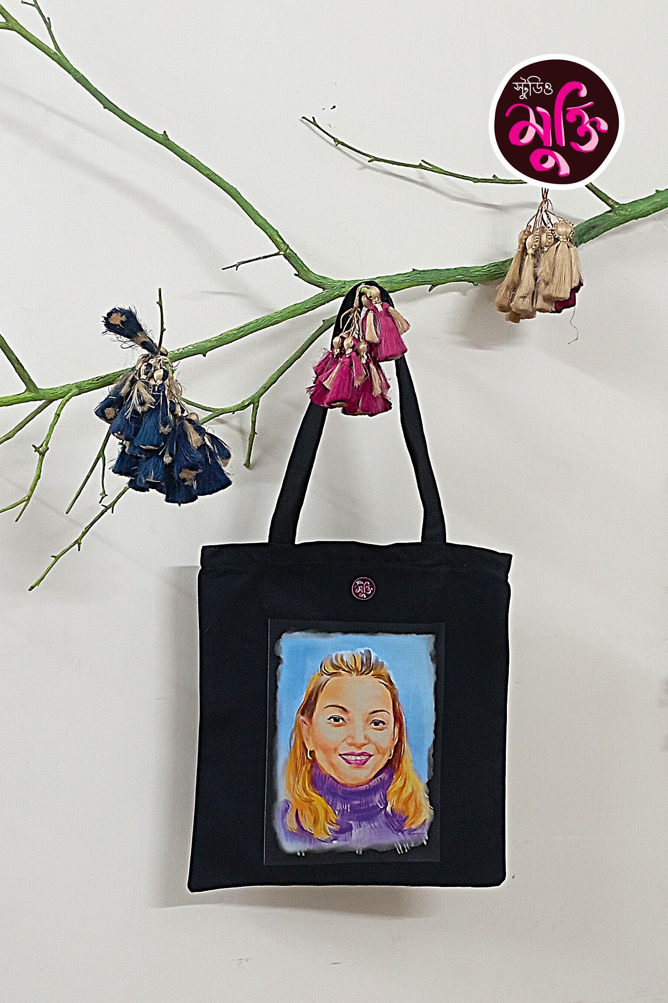 Portrait Custom order Tote bag